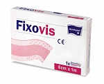 Пластырь Fixovis нестерильный тканевый с впитывающей повязкой, размер: 6 см х 1 м по 1 шт.