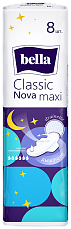 Гигиенические женские прокладки bella Classic Nova Maxi, 8 шт.