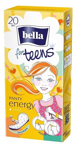 Прокладки ежедневные bella for teens Energy Deo, 20 шт.