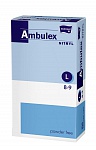 Перчатки нитриловые Ambulex Nitryl, смотровые, размер L,100 шт.
