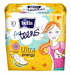 Прокладки bella for teens Ultra Energy Deo, 10 шт.