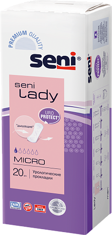 Прокладки урологические Seni Lady Micro, 20 шт.