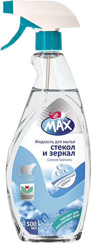 Жидкость для мытья стекол и зеркал с антизапотевающим эффектом "Сияние Байкала", 500 мл