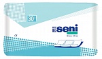 Пеленки Seni Soft 90 x 170 см, 30 шт. с «крыльями» для фиксации под матрасом