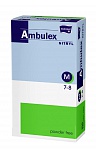 Перчатки медицинские нитриловые Ambulex Nitryl, смотровые, размер M,100 шт.