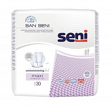 Подгузники  анатомические San Seni Maxi, 30 шт