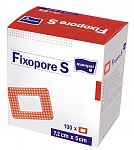 Послеоперационная повязка Fixopore S 5x7,2 см A`100 с впитывающей прокладкой