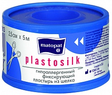 Пластырь Plastosilk 2,5 см.х5м., 1 катушка