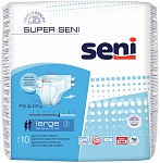 Подгузники Super Seni, размер L, 10шт.